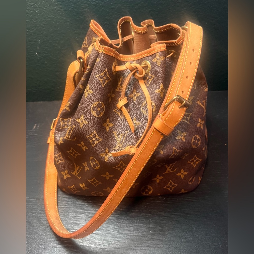 Louis Vuitton Petit Noé Brown LV Monogram